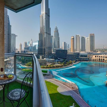 Durrani Homes - Luxe Living With Burj Khalifa And Fountain View - Third Room Without Partition Dubai Eksteriør bilde