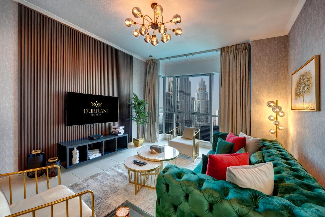 Durrani Homes - Luxe Living With Burj Khalifa And Fountain View - Third Room Without Partition Dubai Eksteriør bilde