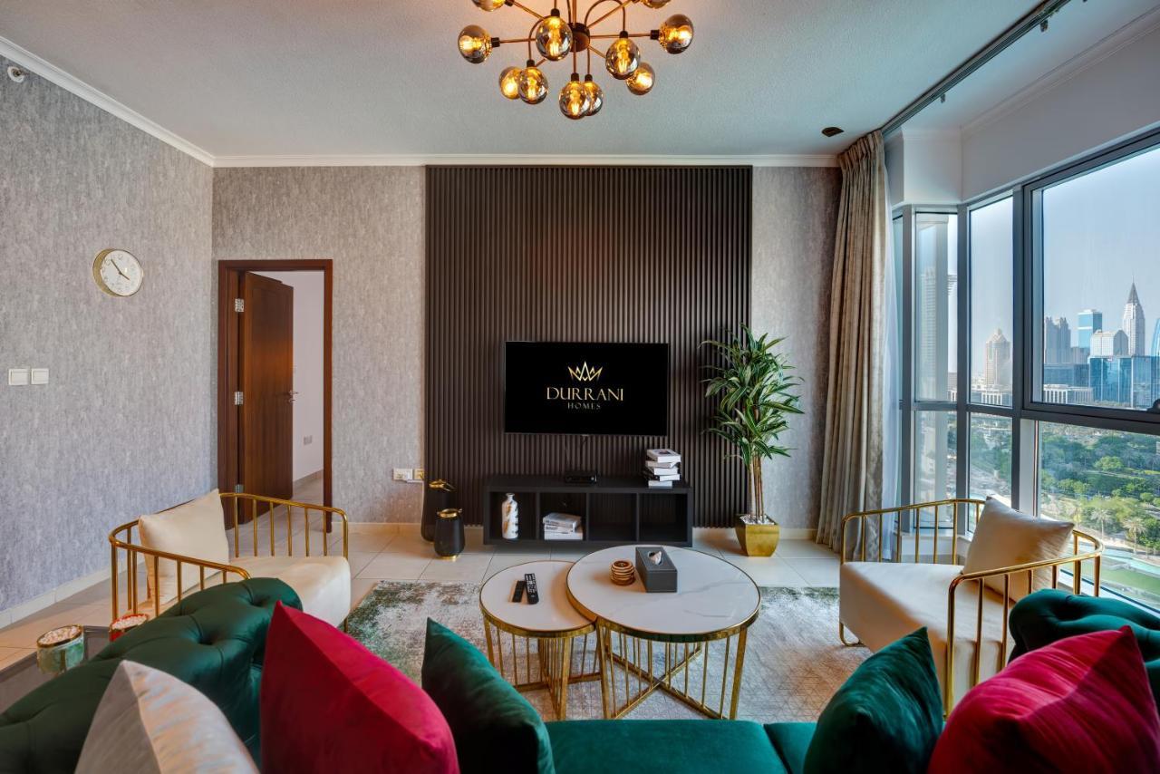 Durrani Homes - Luxe Living With Burj Khalifa And Fountain View - Third Room Without Partition Dubai Eksteriør bilde
