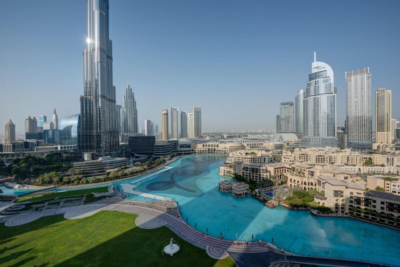 Durrani Homes - Luxe Living With Burj Khalifa And Fountain View - Third Room Without Partition Dubai Eksteriør bilde